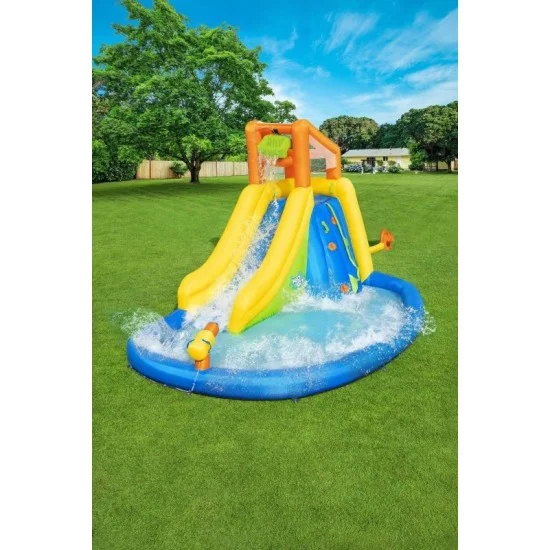 Bestway Mount Splash More Mega Waterpark, 4.35 x 2.86 x 2.67 meters &ndash; For ages 5 and up